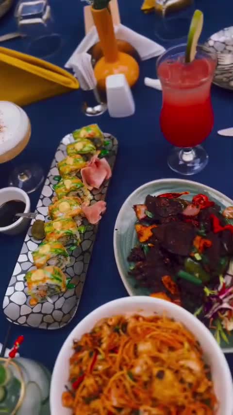 Food photographed for The Vue restaurant concept